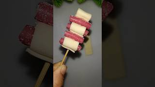 Doublemint or Soft Candy Strawberry 🍓 Flavour Popsicle 🍭 shortschupachups viralvideo [upl. by Atsyrc]