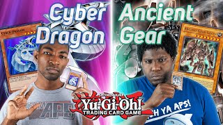 YuGiOh Cyber Dragons vs Ancient Gears Zane vs Krowler Theme Duel [upl. by Pogue]