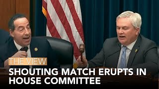 Shouting Match Erupts In House Committee  The View [upl. by Moffitt]