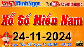 XSMN Minh Ngọc  Trực tiếp Xổ Số Miền Nam  KQXS Miền Nam ngày 24112024 KQXS Hôm Nay XSTT XSKT [upl. by Aneed147]