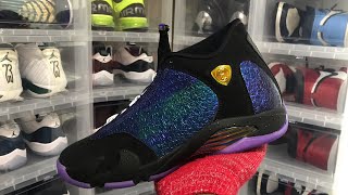 2019 AIR JORDAN 14 “DB” QUICK REVIEW  DOERNBECHER COLLECTION [upl. by Nraa]