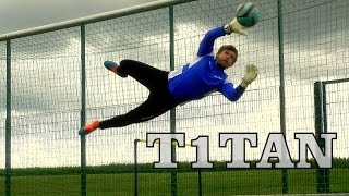 Testing Cheap Goalkeeper Gloves  T1tan NITRO NCFP Review [upl. by Robson]