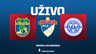 Uživo ZEMUN  TELEOPTIK Srpska Liga Beograd 26 Kolo [upl. by Analart732]