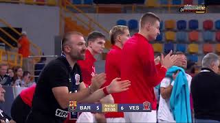 IHF Super Globe 2024 Semifinal Barça vs Veszprém HC [upl. by Nayab]