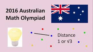 Australian Maths Olympiad 2016 Q7  Olympiad Combinatorics [upl. by Faden]