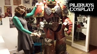 Pileruds cosplay  Dressing a space marine [upl. by Aidni523]