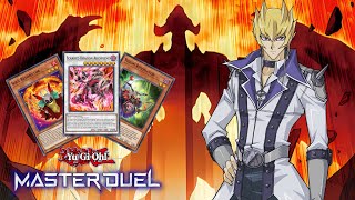 Pure Red Dragon Archfiend deck ft new Resonator supports  Return of the King Jack Atlas [upl. by Dyraj]