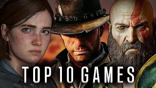 Top 10 BEST PS4Xbox One Games of All Time 2013 2021 [upl. by Nnylhsa]