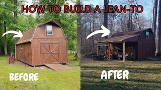 How To Build A Lean To [upl. by Wickham624]