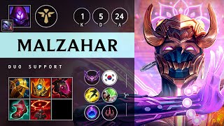 Malzahar Support vs Neeko Super CC  KR Master Patch 1421 [upl. by Artemus]