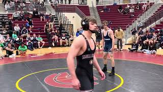 Dominic Bambinelli Mill Creek vs Cade Parent St Francis 175lbs Final at the Trojan Invite 2023 [upl. by Leese]