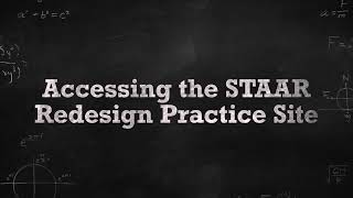 Accessing the STAAR Redesign Practice Tests [upl. by Etnasa916]