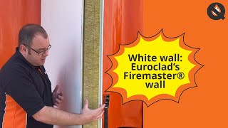 Firestopping Tested Detail Euroclad’s Firemaster® Wall White Wall [upl. by Ennaid765]