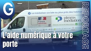 Reportage  France Services  l’aide numérique à votre porte [upl. by Reilamag482]