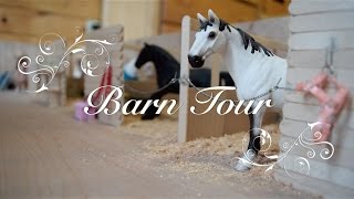 Schleich Barn Tour 2017  Silver Star Stables [upl. by Edrei]