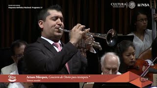 Concierto de Otoño para trompeta Estreno  Arturo Márquez  Orquesta Sinfónica Nacional México [upl. by Hpesojnhoj]