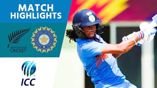 Harmanpreet Kaur Smashes 103  New Zealand v India  ICC Womens World T20 2018  Highlights [upl. by Og]