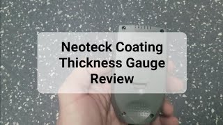 Neoteck Coating Thickness Gauge NTK103 Review [upl. by Fennell691]