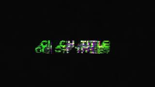 Modern Glitch Titles V1  Envato Elements [upl. by Chauncey]