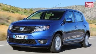 Dacia Sandero und Sandero Stepway Die Neuen aus Rumänien [upl. by Aisatsanna]