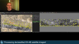 Processing declassified spy satellite images in a mosaic 🗺️ 🛰️ [upl. by Rehpretsirhc138]