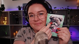 ASMR Blandade triggers ♥ Tracingfokusera Tapping Hand sounds ♥ [upl. by Spiegleman]