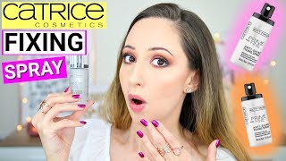 CATRICE PRIME AND FINE ANTISHINE FIXING SPRAY  DEMO WEAR TEST AND REVIEW  HIT OR MISS [upl. by Macilroy]