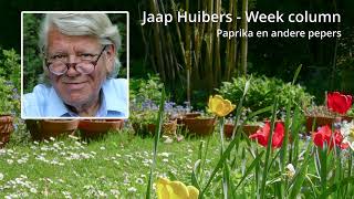 Jaap Huibers  Week column  Paprika gezond met een kleine waarschuwing [upl. by Gerkman]