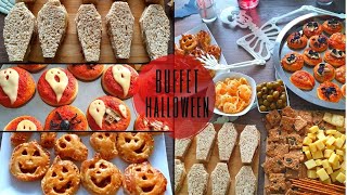 Buffet salé dHalloweenvégétarien [upl. by Akamaozu]