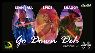 Sean Paul X Spice X Shaggy  Go Down Deh Jamstone Remix [upl. by Icnan740]