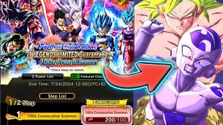 How to Get 100x Characters Multi Summon TicketsDragon Ball Legends [upl. by Airlia665]