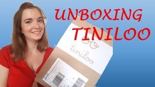 Unboxing box Tiniloo Juin 2017 [upl. by Enrika]