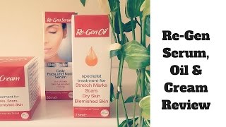 Beauty review ReGen Oil serum and cream review [upl. by Lina]