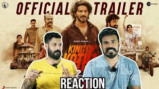 King of Kotha Official Trailer Reaction Malayalam  Dulquer Salmaan  Entertainment Kizhi [upl. by Rowell511]