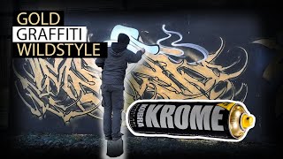 GOLD GRAFFITI WILDSTYLE [upl. by Norag]