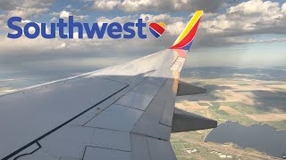 Extremely Turbulent Approach and Landing on a Southwest Airlines Boeing 737 in Denver Colorado [upl. by Barbaresi]