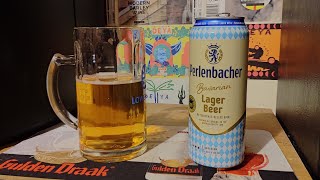 Perlenbacher  Bavarian Lager Beer Review [upl. by Diba22]