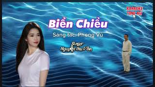 Biển chiều Phong Vũ Karaoke tôn nữ [upl. by Aile]