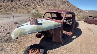 Oatman Route 66 tour  Wild Donkeys  Abandoned cars  Great views  Hoover Dam [upl. by Ojyma]