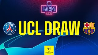 📲👀 LIVE I CHAMPIONS LEAGUE DRAW I BARÇA ON AIR 🚨 [upl. by Halla584]