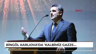 BİNGÖL Karlıova’da ‘Kalbimiz Gazze’ temalı kısa film festivalinin finali yapıldı [upl. by Octavius]