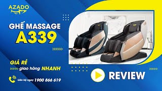 Sang Trọng  Đẳng Cấp  Quyến Rũ  Bí Ẩn Là Những Tính Từ Mô Tả Ghế Massage Azado A339 [upl. by Ziwot]