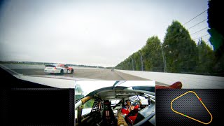 AMATEUR DRIVES NASCAR CAR onboard [upl. by Checani709]