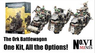 Magnetize amp Paint Your Ork Battlewagon kit Easily [upl. by Rehtul153]