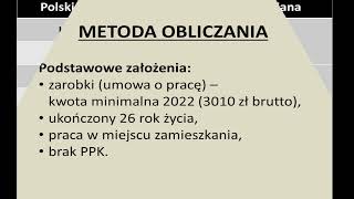 Polski ład  obliczanie wynagrodzenia  kwota minimalna 2022 [upl. by Zerk]