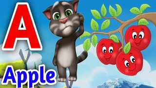 A For Apple B For Ball Abcd Song  Abcd Rhymes  ABCD Song Nursery Rhymes  phonics song  kidssog [upl. by Selokcin217]