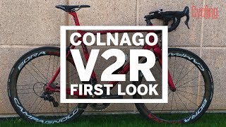 Twowheeled Ferrari Colnago V2R  First Look  Cycling Weekly [upl. by Zea]