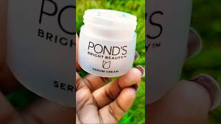 Ponds Bright Beauty Serum Cream Hand Swatches Review youtubeshorts short subscribe [upl. by Ezmeralda]