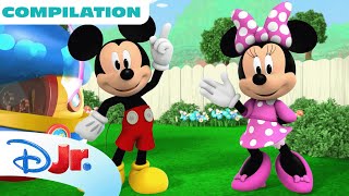 Every Me amp Mickey Vlog  Mickey Mouse Compilation  Music Dance DIY amp Story Time  disneyjr [upl. by Levina]