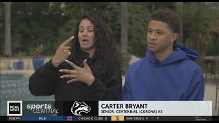 Centennials Carter Bryant A star on and off the court [upl. by Anamuj699]